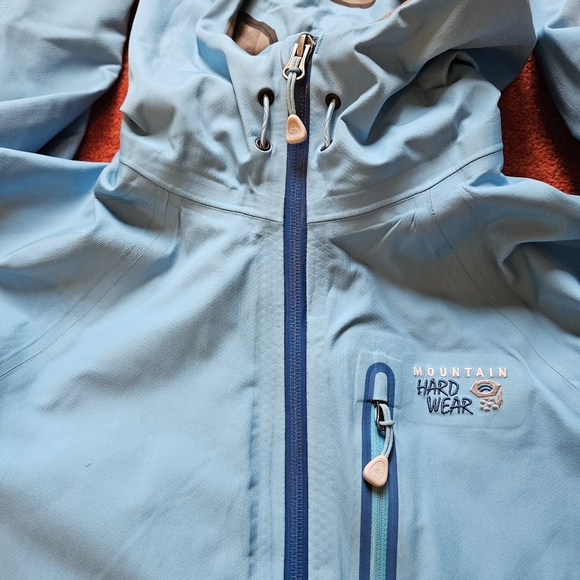 Mountain Hardwear Women's Zahra Waterproof Softshell Jacket Size Small Blue - Picture 5 of 15
